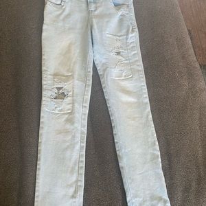Girls cat and jack jeans size 8